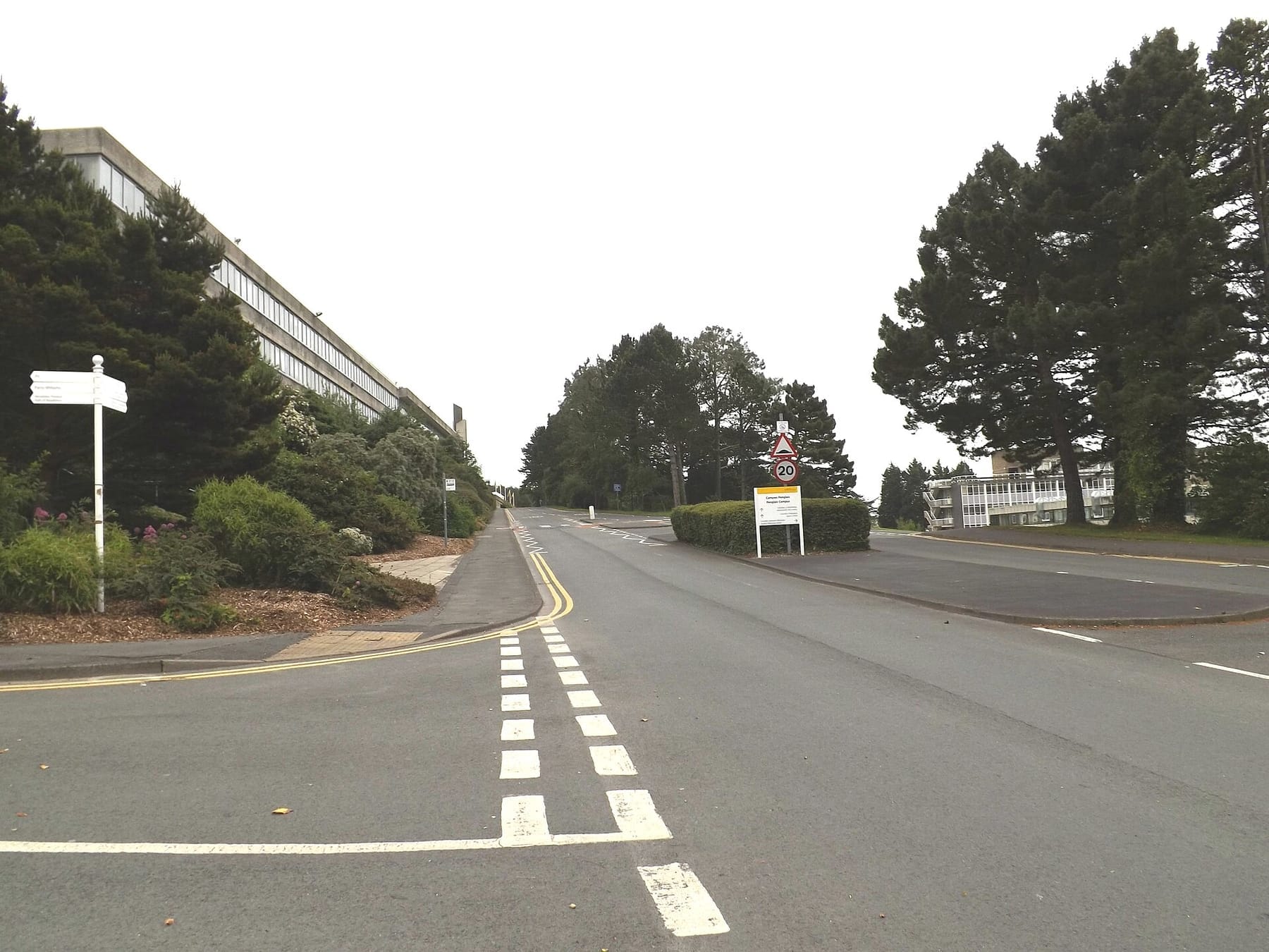Aberystwyth University entrance - geograph.org.uk - 4553049 (photograph from the Wikimedia Commons category Aberystwyth University)