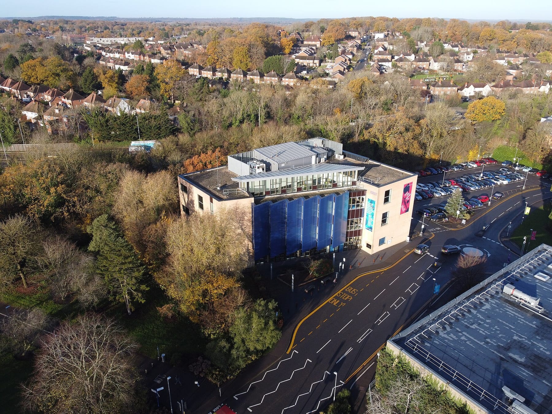Guildford School of Acting 2 (photograph from the Wikimedia Commons category University of Surrey)